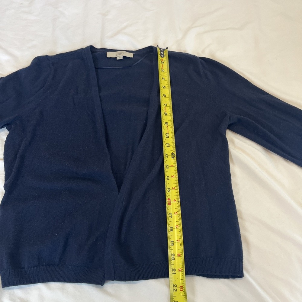 LOFT Lot If 3 Sweaters Women's Size Large Solid Colors - Picture 8 of 16
